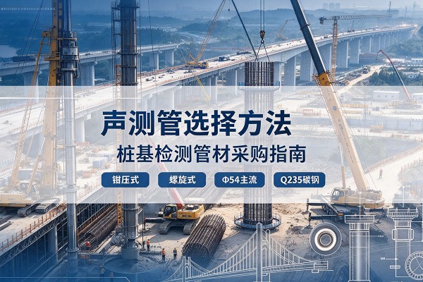 广平声测管选型标准