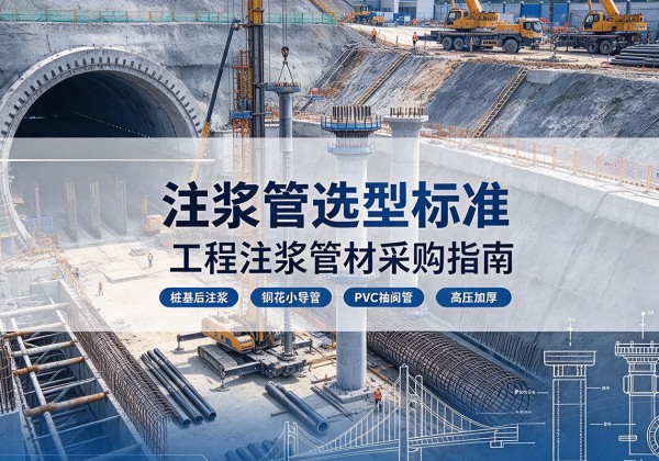 广平注浆管选型标准